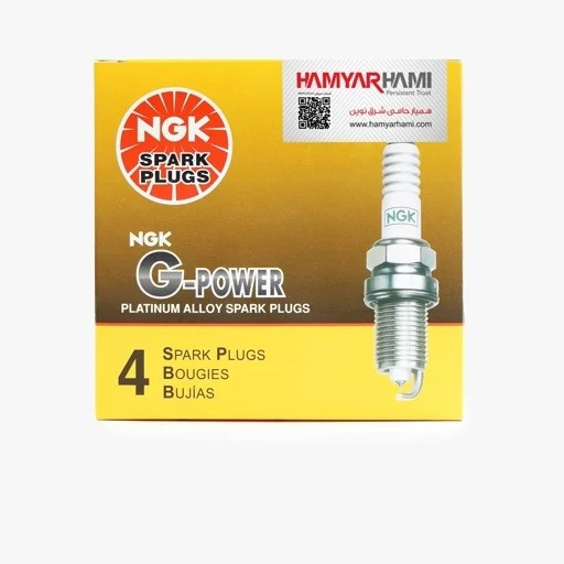 شمع اصلی سوزنی پایه بلند ان جی کا با لیبل